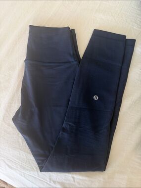 lululemon Wunder Under Leggings in Navy 25” inseam